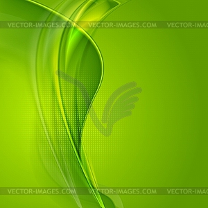 Bright abstract waves design - vector clipart