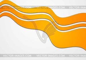 Bright wavy backdrop - vector clip art