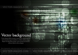 Modern technical background - vector clipart