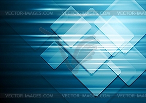 Technical blue background - vector image