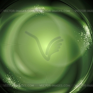 Green bright - vector clipart