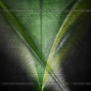 Grunge abstract wavy background - vector image