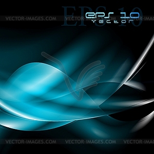 Abstract blue design - vector clipart