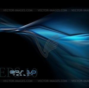 Colourful dark blue design - vector image