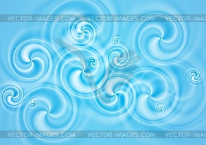 Abstract elegant swirl design - vector clipart
