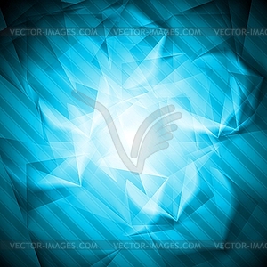 Elegant hi-tech triangles design - vector clipart