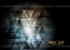 Abstract hi-tech background - vector clip art