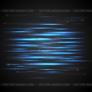 Glowing neon stripes design - vector clipart