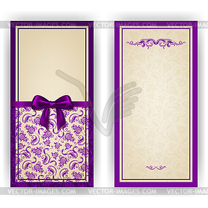 Elegant template for luxury invitation, card - vector clip art