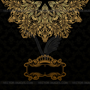 Royal background - vector clipart