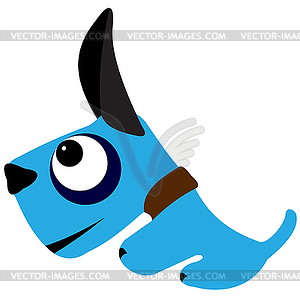Cartoon dog - vector image