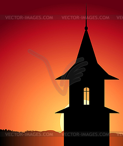 Sunset - vector clipart