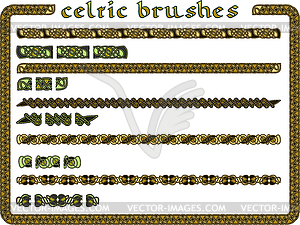 Celtic ornament in seamless - vector clipart