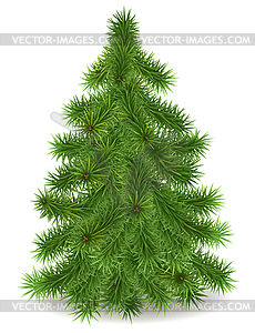 Christmas tree - vector clip art