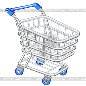 Shopping cart - vector image