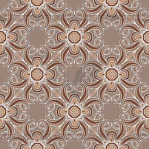 Ornamental seamless pattern - vector clipart