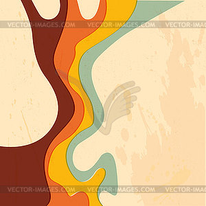 Vectror retro abstract strips background - royalty-free vector image