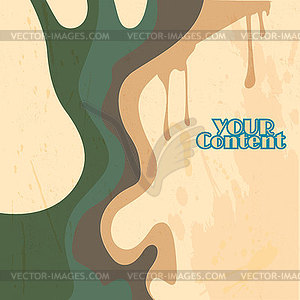 Vectror retro abstract strips background - vector clip art