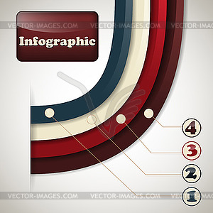 Iinfographic Template - vector clip art