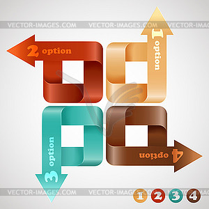 Infographic template - vector image