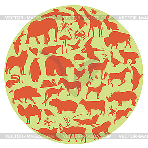 Animals - vector clip art