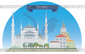 Istanbul - vector image