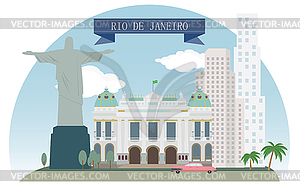 Rio de Janeiro - vector clipart / vector image