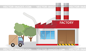 Factory - vector clipart