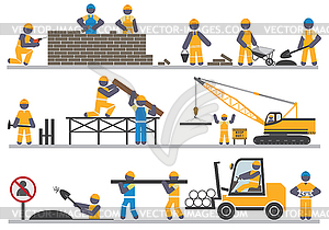 Workers - vector clipart