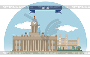 Leeds - vector image