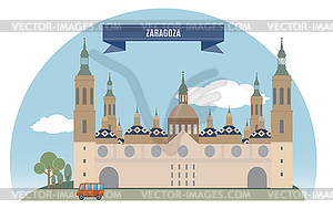 Zaragoza - vector clipart