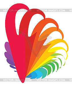 Colorful abstract design - vector image