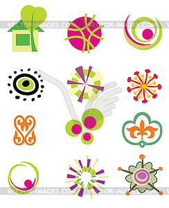 Set of design elements - vector clip art