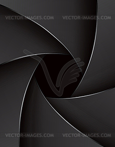 Shutter aperture - vector clipart