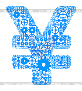 03 Yena BLUE - vector image