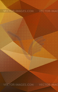 Abstract polygon background, - graphics - vector clipart