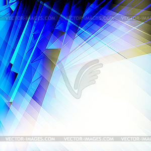 Abstract blue background - vector clipart