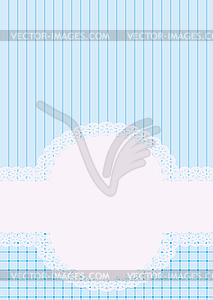 Baby shower invitation - vector image