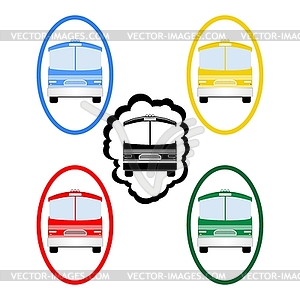 Bus - vector clipart / vector image