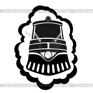 Locomotive - vector clipart