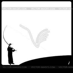 Fisherman - vector clipart