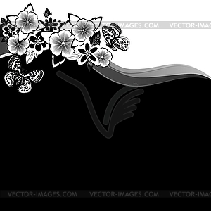 Wildflowers-3 - vector EPS clipart