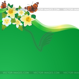 Wildflowers - vector image