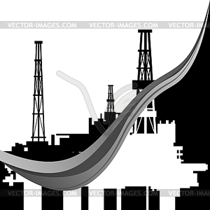 Mining and quarrying- - vector clip art