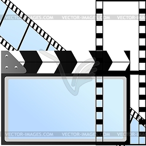 Movie industry - vector clipart