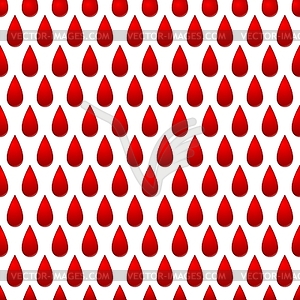 Drops of blood - vector image