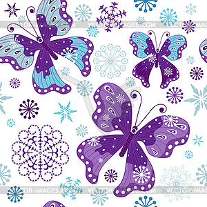 Christmas seamless pattern - vector clipart