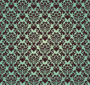 Damask seamless pattern - vector image