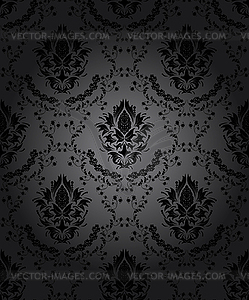 Damask seamless pattern - vector clip art