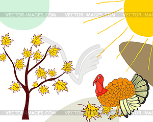 Thanksgiving day - vector image